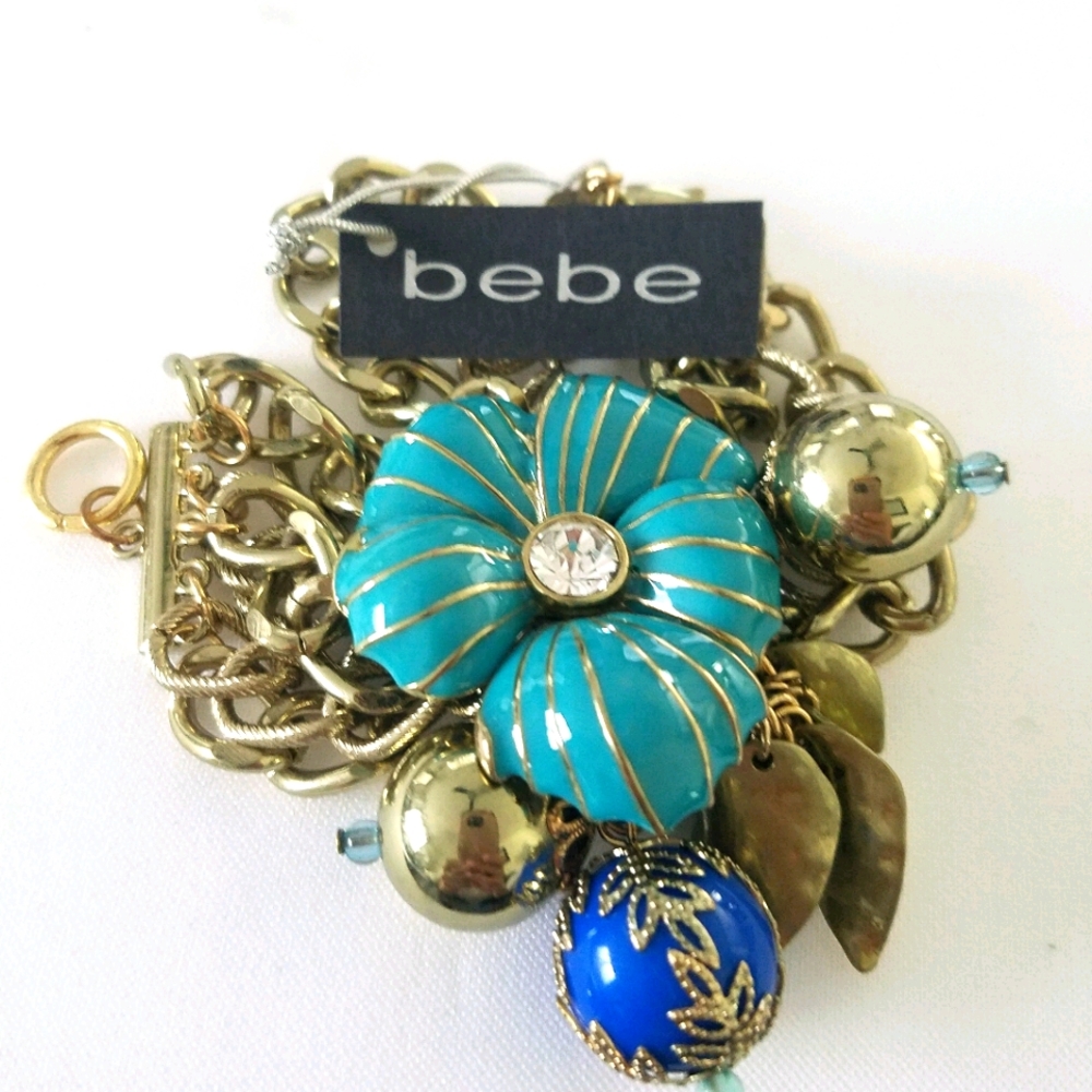 Bebe flowered bracelet